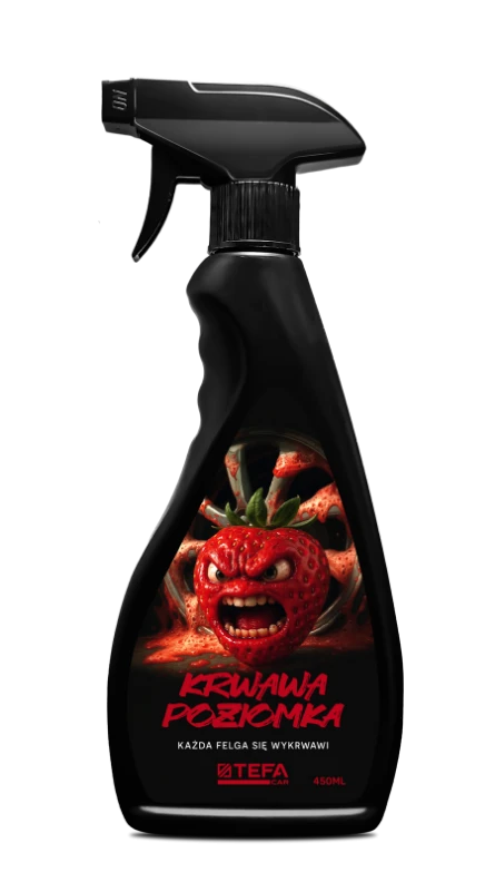 Chemia samochodowa i kosmetyki do aut krwawa felga