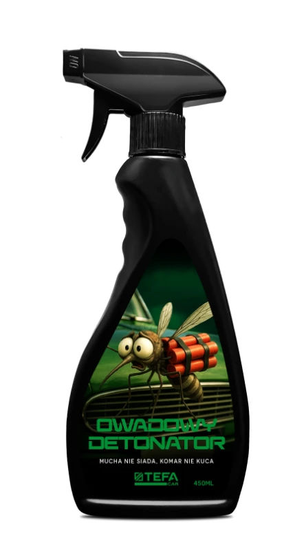 Usuwanie owadów z karoserii preparat detailingowy do aut i pojazdów ciężarowych